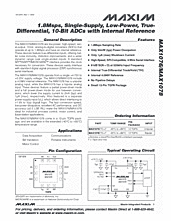 DataSheet MAX1076 pdf